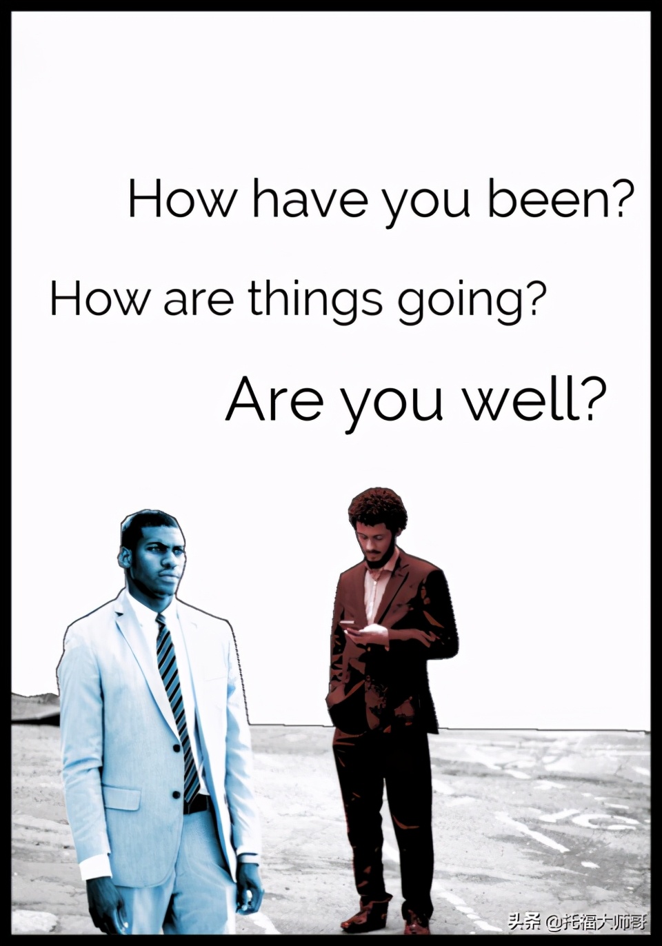 howareyou正确回答方式,美国人说howareyou要怎么回答