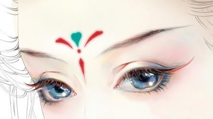 韩式一字眉毛的画法,韩式一字眉适合脸型