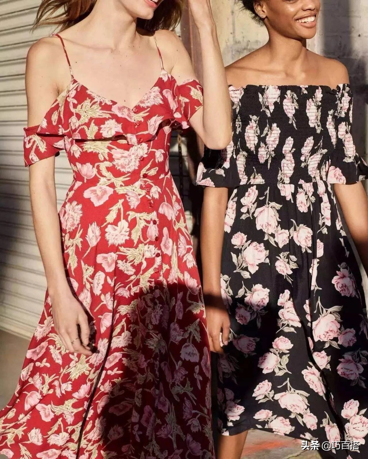 碎花裙如何穿得惊艳好看,碎花裙这样穿气质又温柔