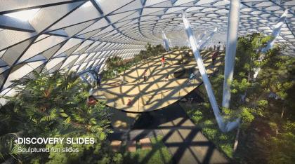 新加坡樟宜机场扩建第五航站楼,新加坡樟宜国际机场横屏