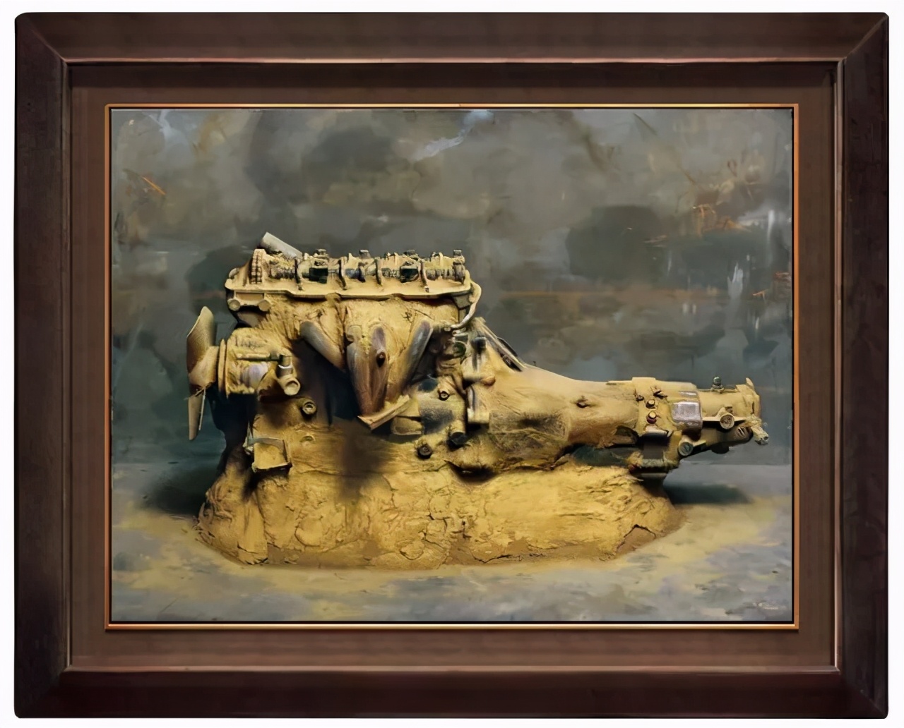 冷军最贵废旧铁桶,冷军烂铁桶图片