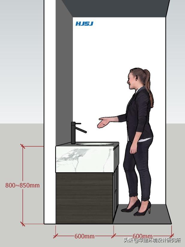 国家标准安装洗手盆高度,洗手盆安装施工图