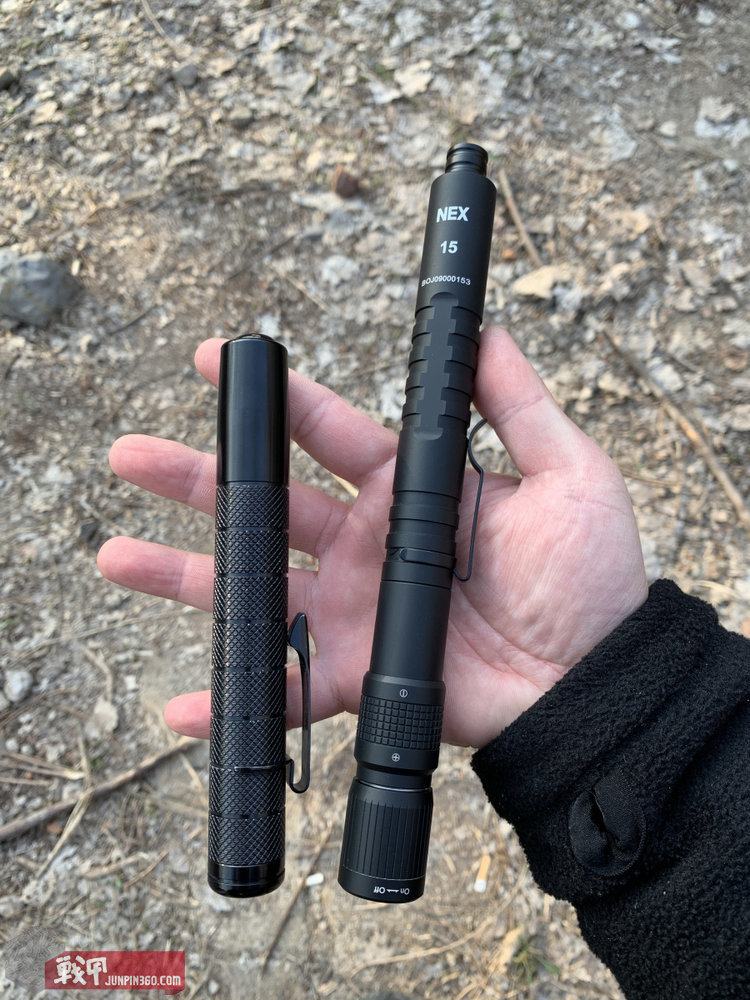 纳丽德nex15寸带灯伸缩棍简评,纳丽德nex棍暴力测试