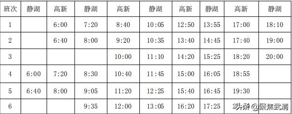 武清公交停止运营时间,武清公交车最新调整消息
