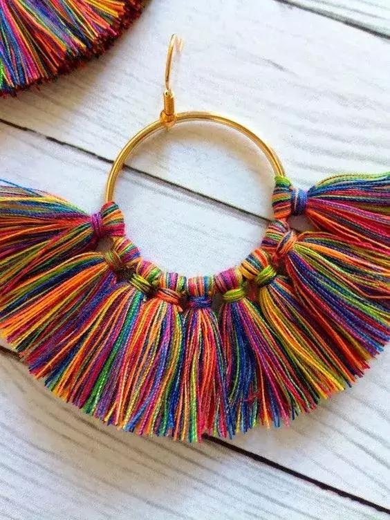 自制流苏装饰品,新家如何用流苏书签做装饰