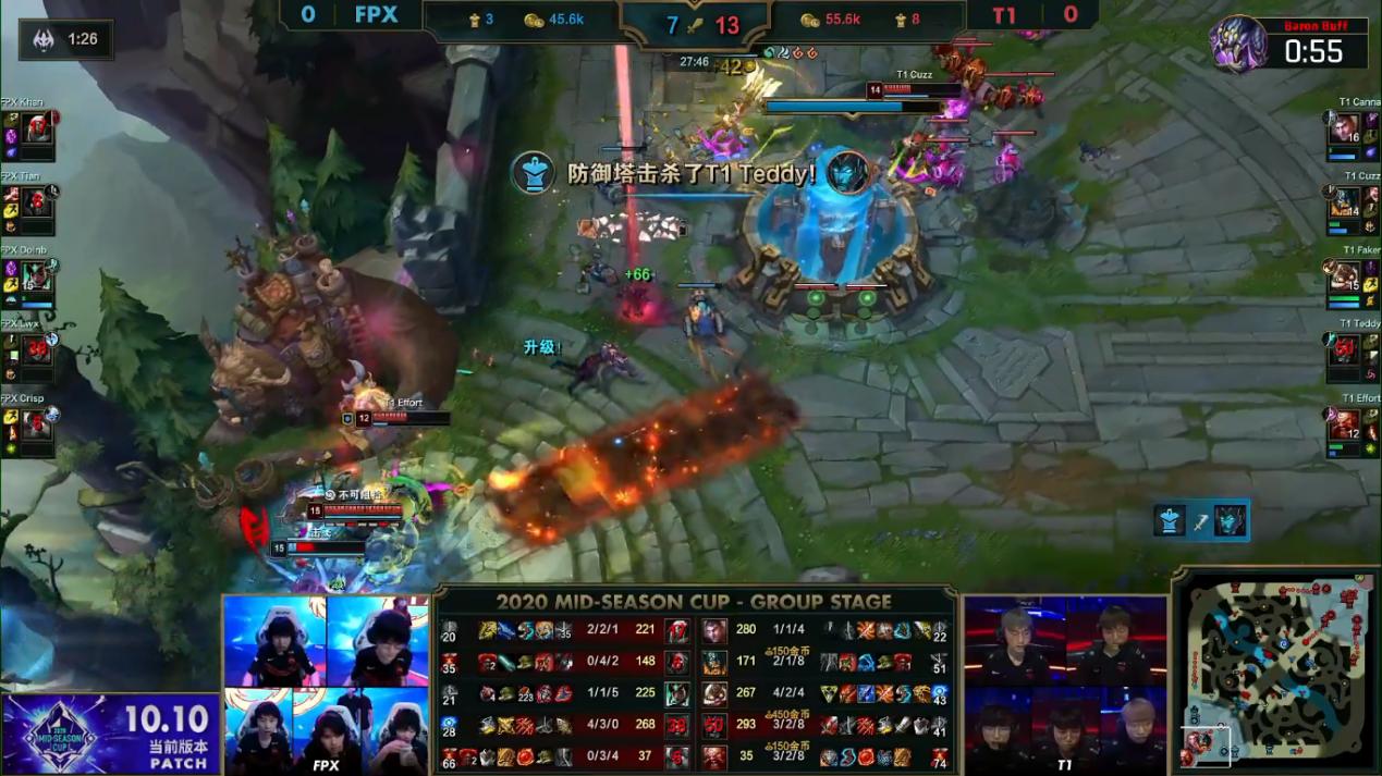 fpx2-1击败rnglck,fpx被faker虐泉