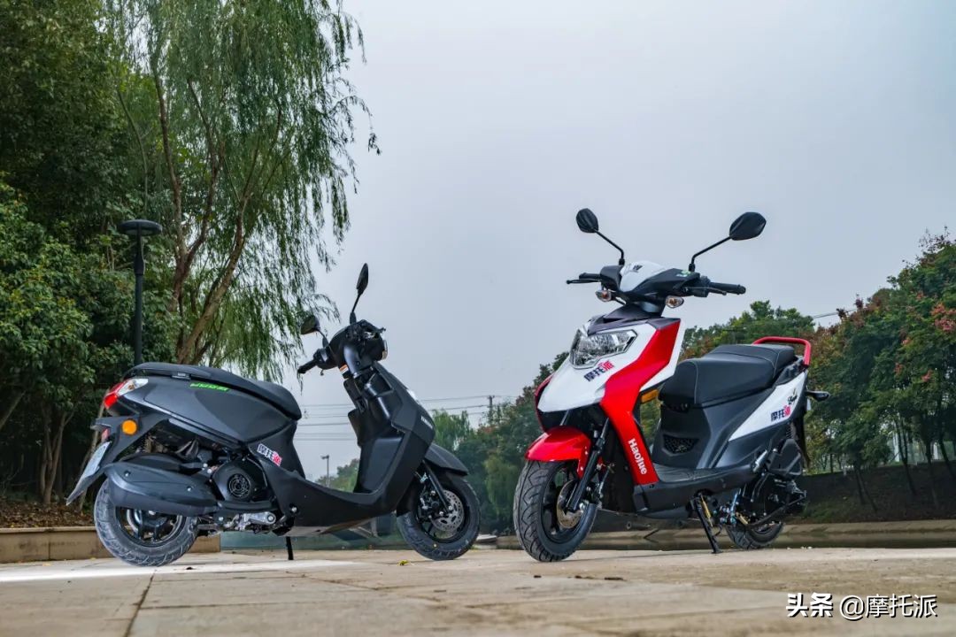 雅马哈巧格125i对比豪爵eagle,豪爵eagle125