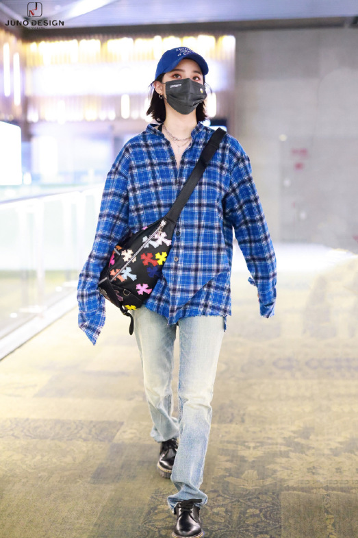 欧阳娜娜的清爽穿搭,欧阳娜娜夏日穿搭美图