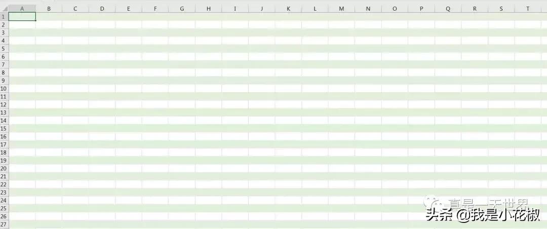 excel表格如何隔行自动填充数列,excel100个常用技巧隔列填色