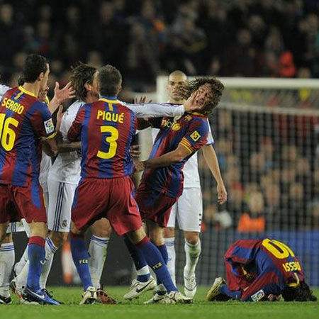 国家德比巴萨皇马冲突集锦,国家德比巴萨皇马胜负次数