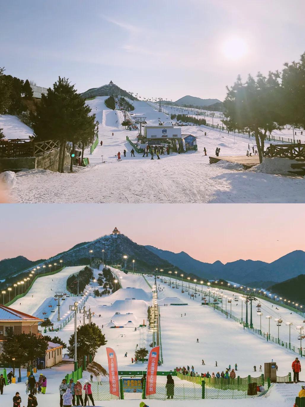 北京南山滑雪场攻略,北京冬天吃喝玩乐一体的地方