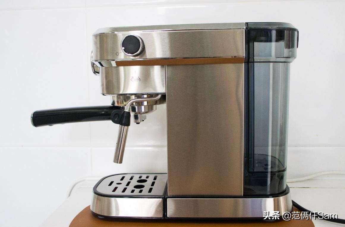 十五秒学会三段咖啡拉花,半自动意式咖啡机使用技巧