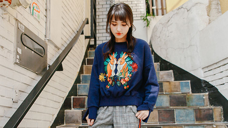 没买过好看的衣服,韩系卫衣最新款