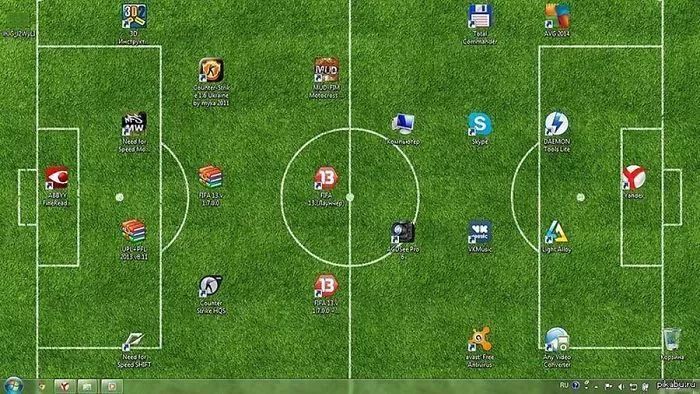 电脑桌面怎么设置图标随意摆放,装逼操作