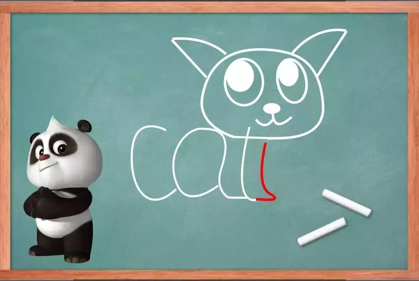 把英语单词画成一幅画,英文单词画简笔画