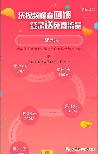 免费联通流量1050m,38天pptv视频会员,腾讯音乐抽10月绿钻