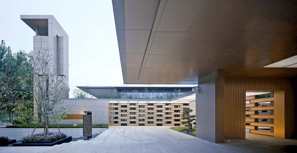 海教园鲁能泰山7号院整体效果图,鲁能泰山七号院设计图