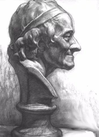 看完这些ps大神的对比图我跪下了,十大神级素描雕塑