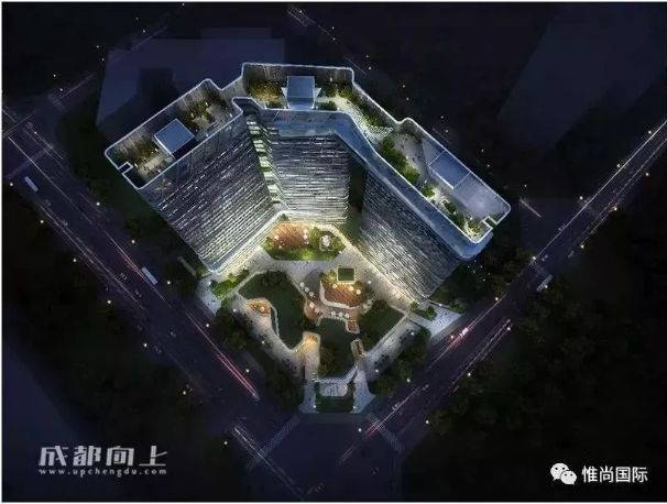 大源核心商务区,大源cbd核心区夜景