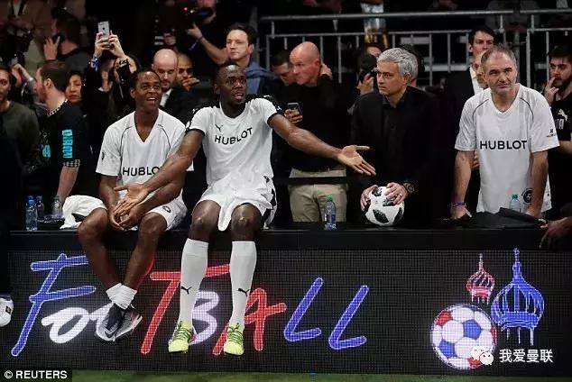 博尔特热身赛梅开2度,博尔特足球比赛集锦