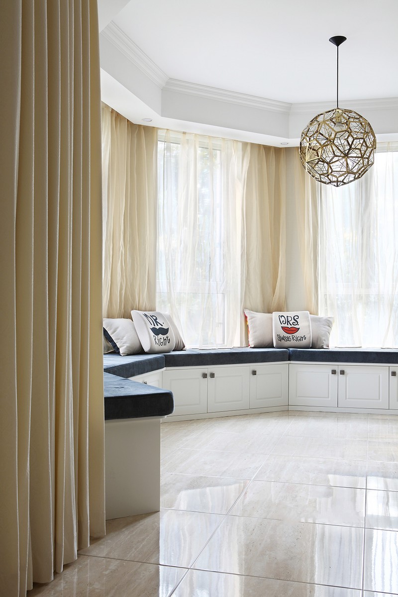 杭州110平美式装修,250平米美式经典装修