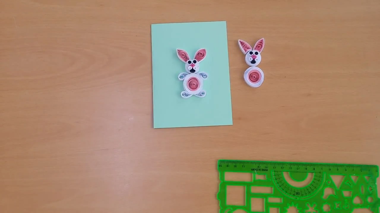 小兔子贺卡怎么做超级萌的那种,小兔子贺卡制作方法