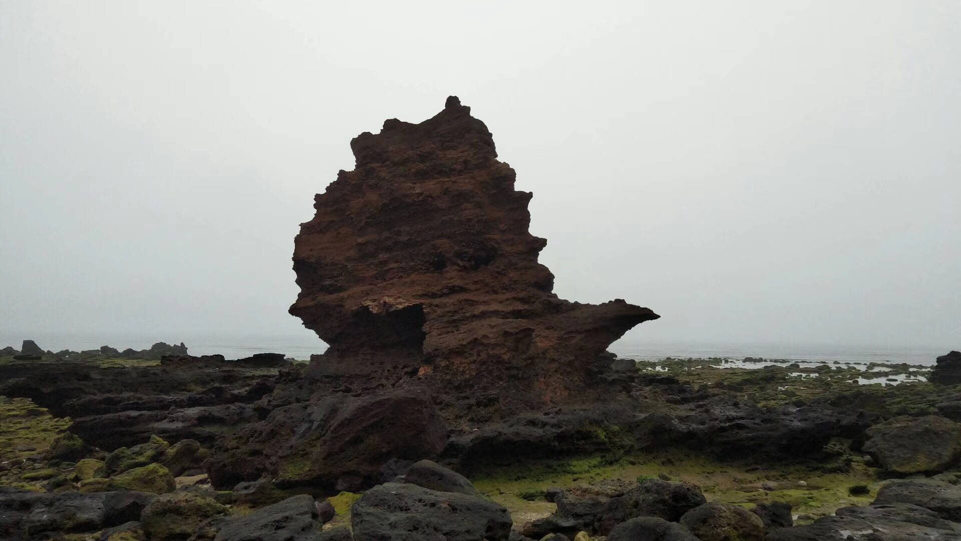 儋州最美海湾古盐田,海南儋州龙门激浪五彩湾