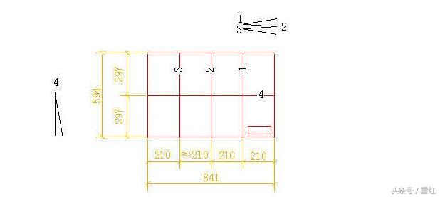 a1图纸折叠成a4的折叠方法,a1图纸标准折叠方法