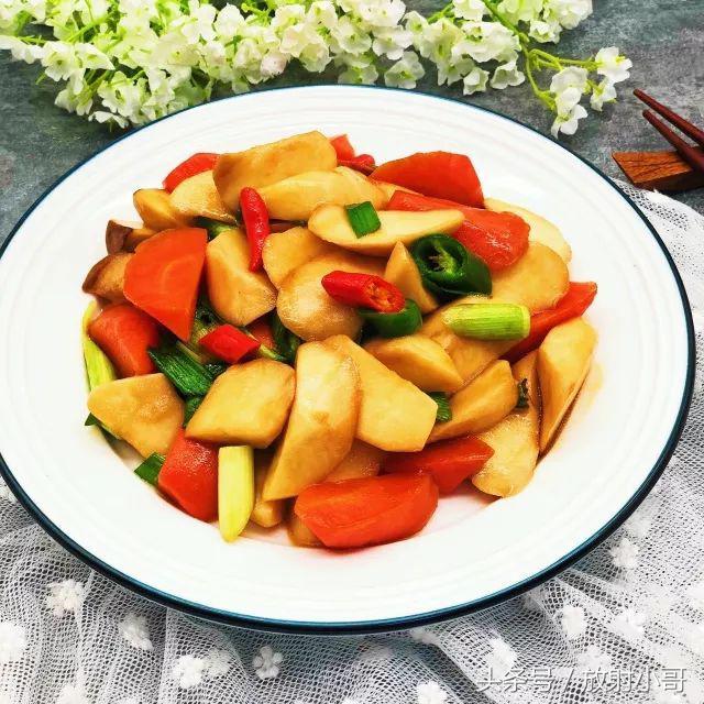 蚝油杏鲍菇不辣不放肉,比肉还香的孜然杏鲍菇