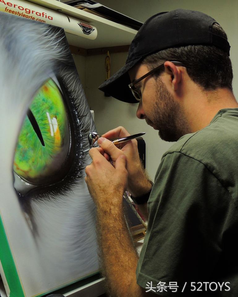 汽车彩绘的匠人让你不敢相信自己的眼睛