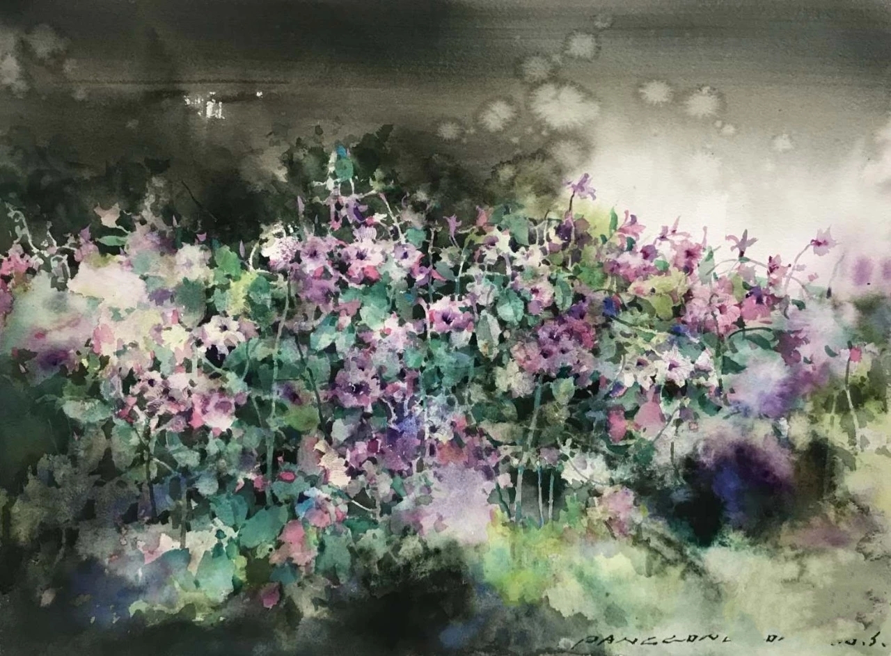 一组水彩,治愈型水彩作品