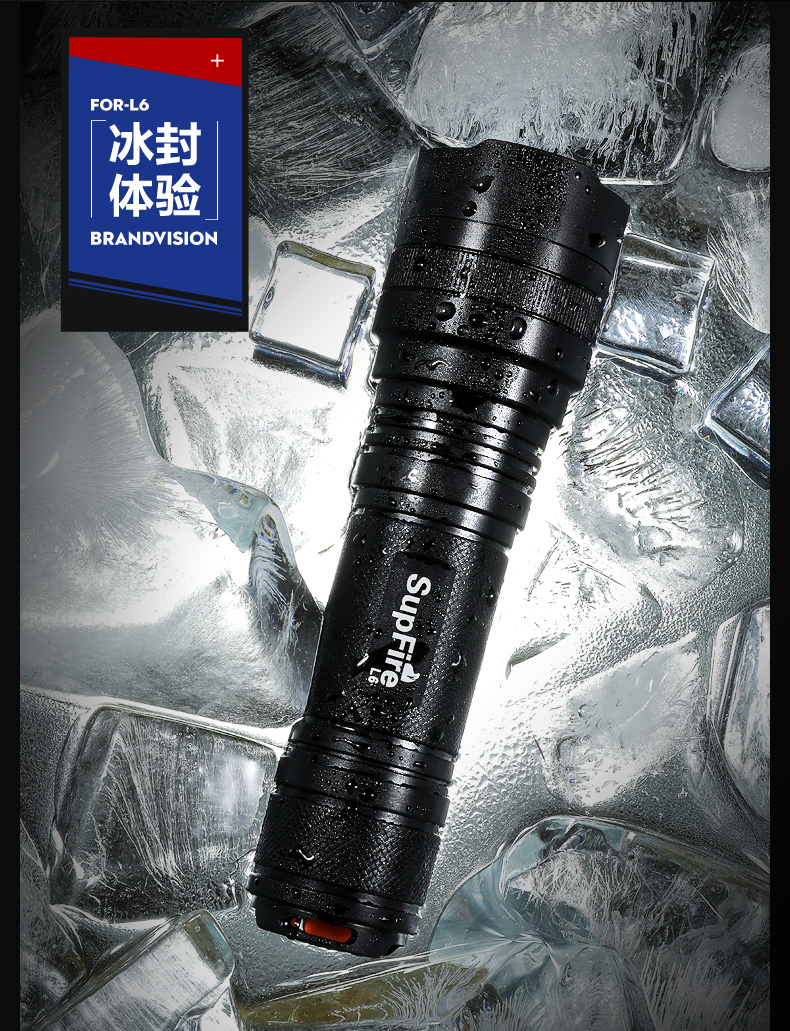 supfire强光手电测评,supfire神火gt60强光手电筒