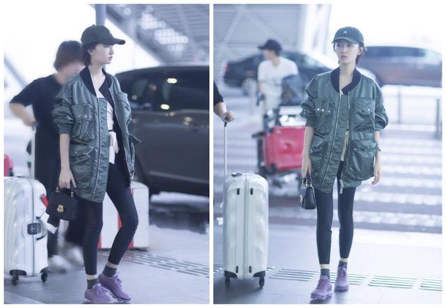 周冬雨最新款burberry格子衬衫,周冬雨burberry格子裙