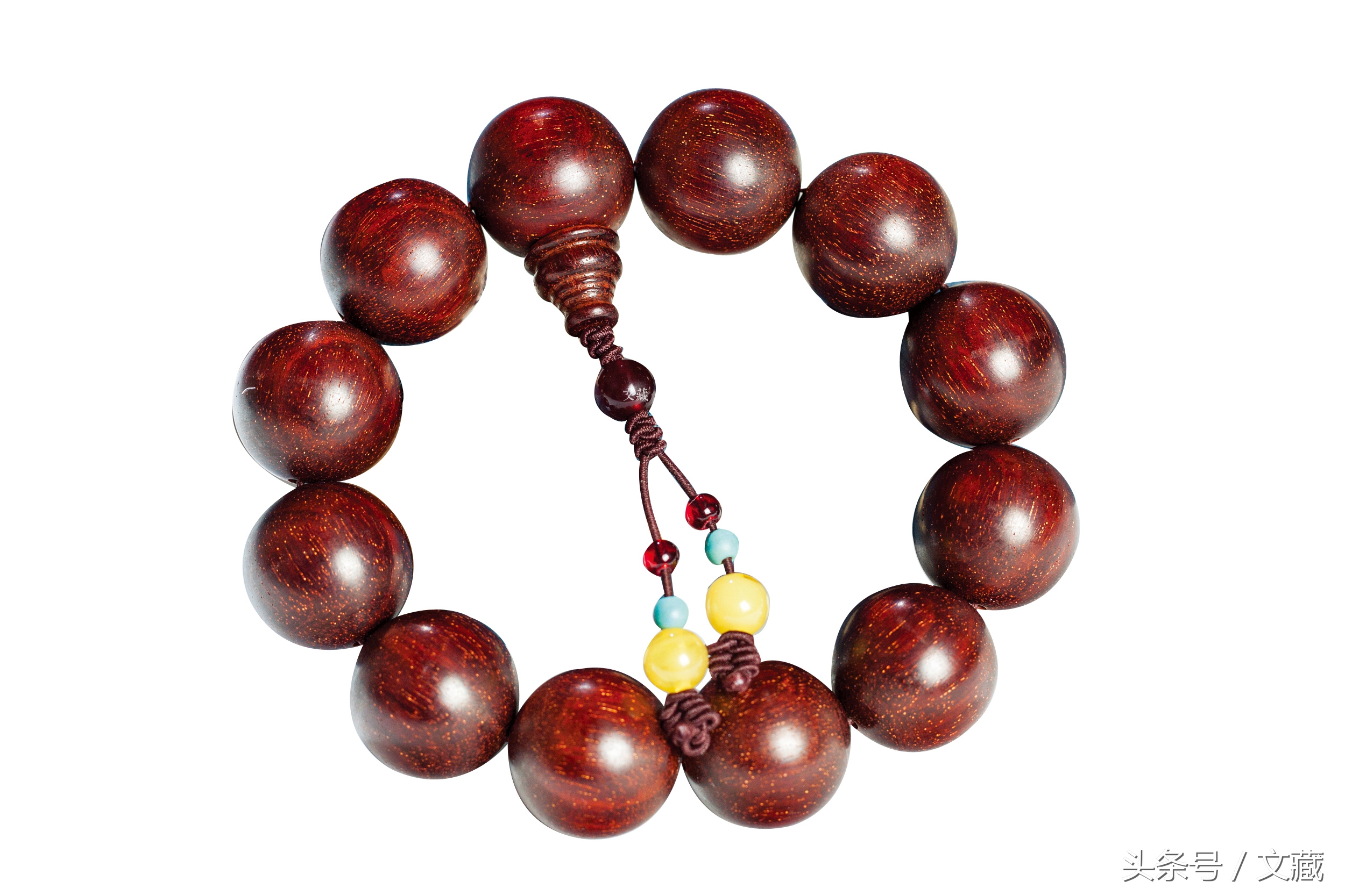 紫檀手把件盘玩包浆后效果,小叶紫檀手串把玩