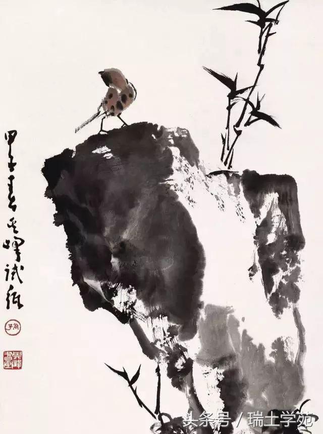 孙其峰全部视频教学画鹰,孙其峰山石的画法