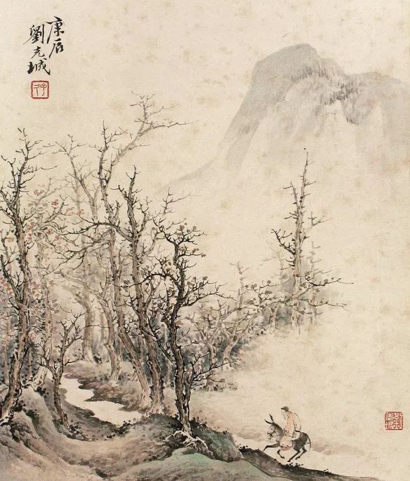 写意山水花鸟画精品欣赏,吴待秋山水画精品欣赏图文