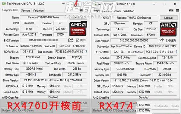 rx550显卡开核,270显卡可以开核吗