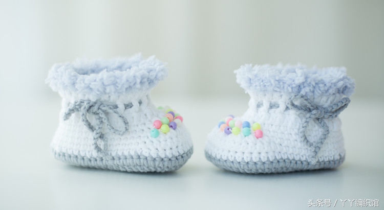 婴儿鞋钩织小靴子教程,宝宝小靴子钩织教程图解