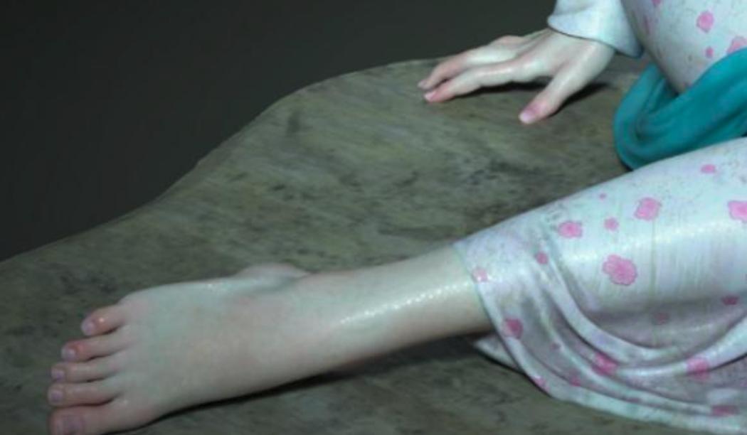 血管清晰可见的手办,可以看见血管的手办