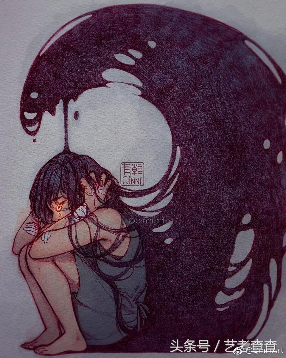 水彩制作教程,水彩教程小姐姐