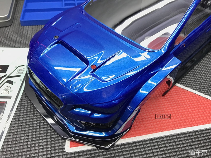 超人继续分享KYOSHOTF7的新车壳