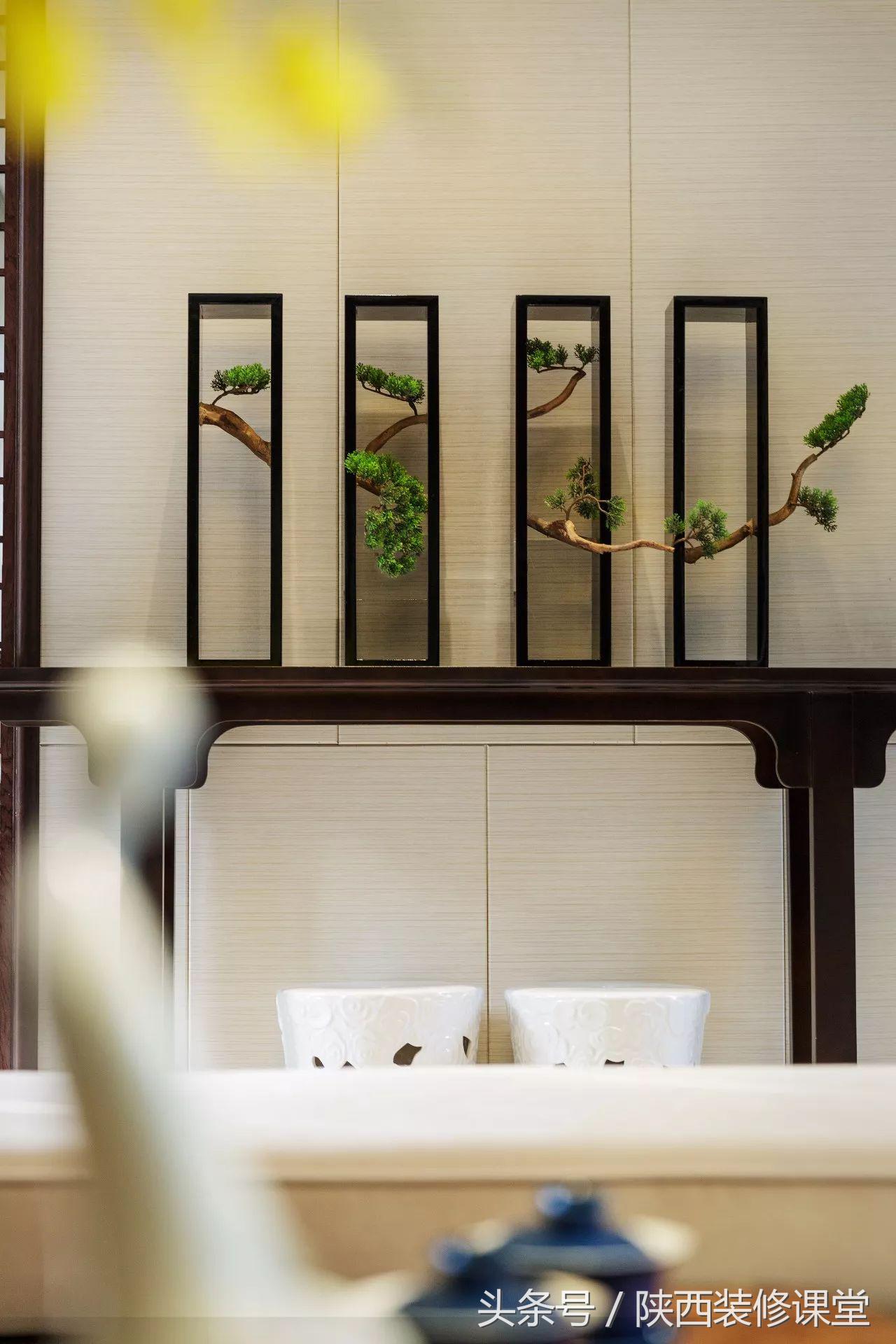 典雅新中式低调沉稳的禅意美学,高端住宅中式轻奢效果图