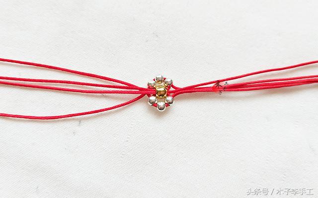 用细的红绳怎么做戒指,最近很火的手工蝴蝶结戒指