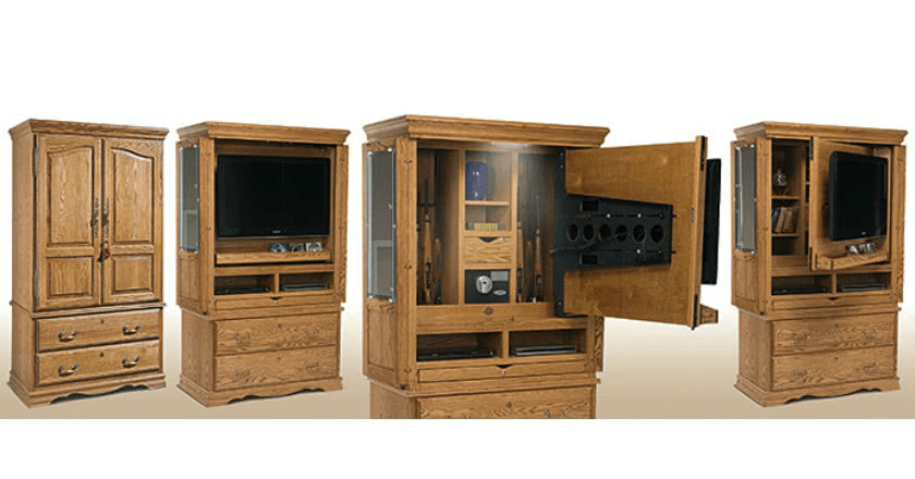 美国枪柜保管,美国人怎么管理枪支