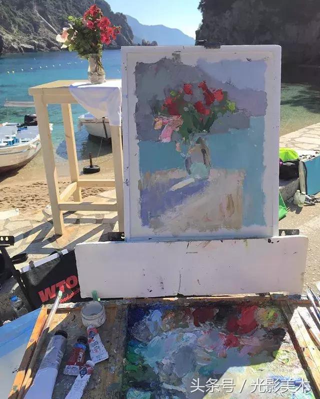 这幅画的美丽之处在于色彩平衡,这幅画的美丽之处在于色彩的平衡