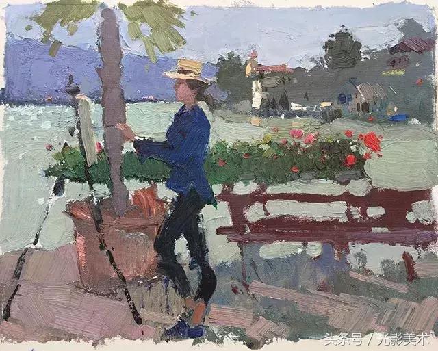 这幅画的美丽之处在于色彩平衡,这幅画的美丽之处在于色彩的平衡