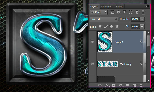 ps特殊文字效果的制作,ps怎么设置文字立体发光效果