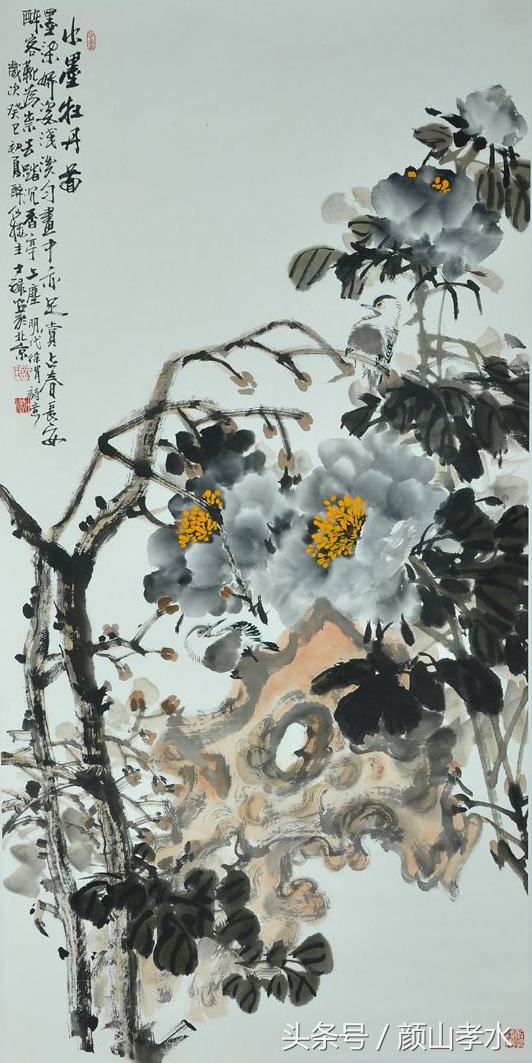 放牛出身的水墨画家,画乡村的中国知名画家