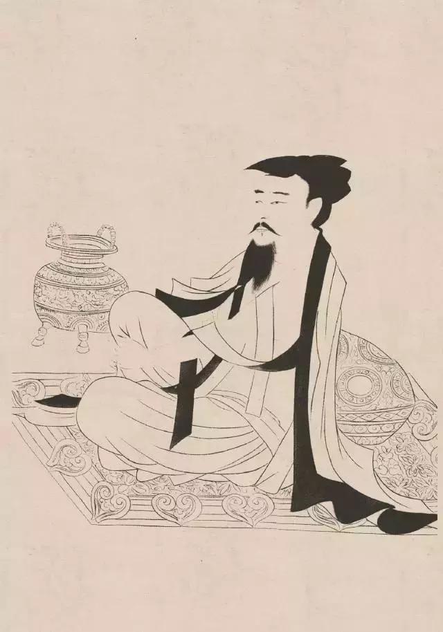 传统人物白描手稿,古代白描人物集锦