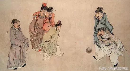 蹴鞠比赛片段,蹴鞠点球